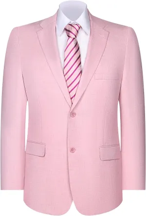 AMY ZHU Men's Sport Coat Classic Fit 2 Button Stretch Blazer Suit Jacket