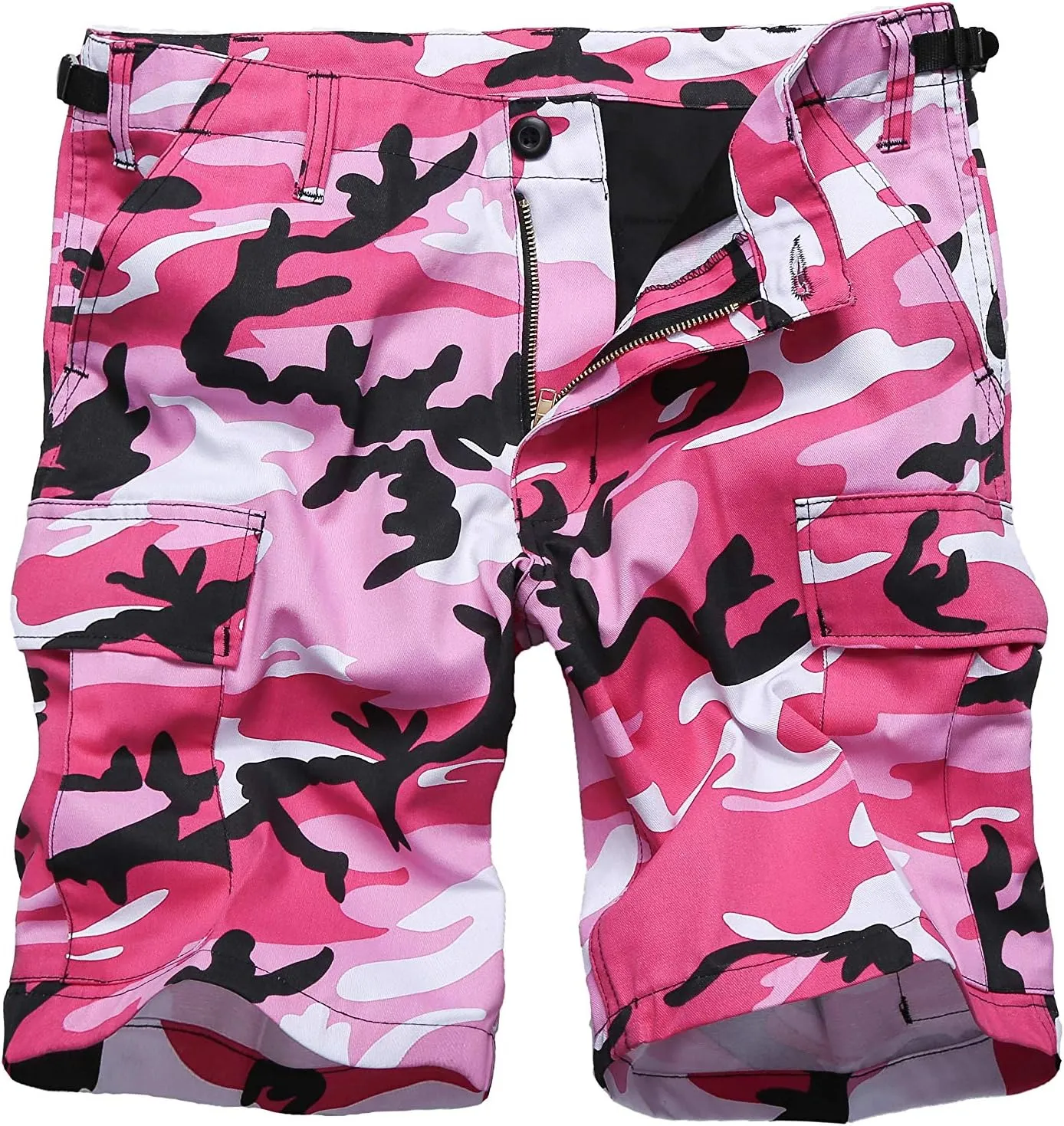 Backbone Mens Army Tactical Military BDU Shorts Work Fishing Camping Casual Camouflage Cargo Shorts