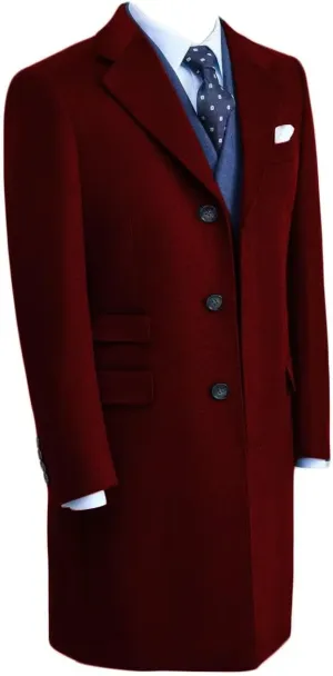 ONAXTDA Mens Long Blazer Overcoat Single-Breasted Suit Jacket Velvet Welding Notched Lapel Trench Coat