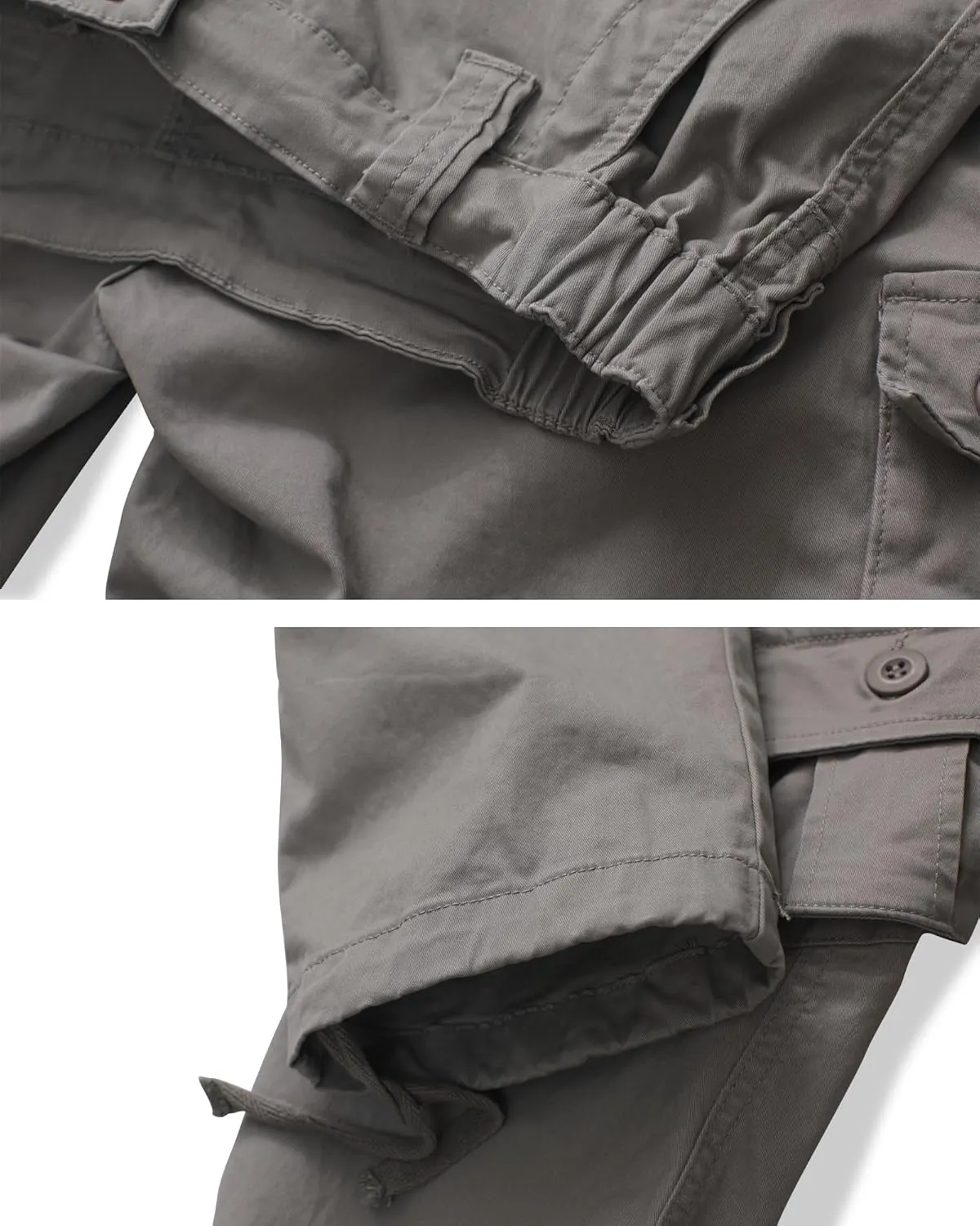 TRGPSG Women's Casual Combat Cargo Pants, Cotton Outdoor Camouflage Military Multi Pockets Work Pants
